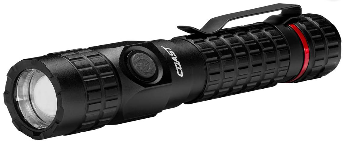 COAST PX200R - Linterna LED recargable de 2000 lúmenes