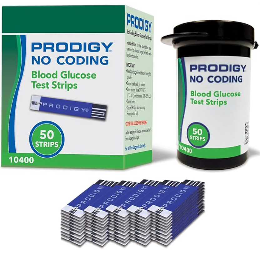 Tiras Reactivas para Glucómetros Prodigy